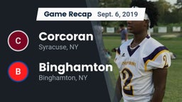 Recap: Corcoran  vs. Binghamton  2019