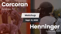 Matchup: Corcoran vs. Henninger  2020