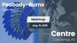 Matchup: Peabody-Burns vs. Centre  2018