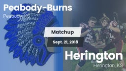 Matchup: Peabody-Burns vs. Herington  2018