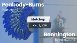 Matchup: Peabody-Burns vs. Bennington  2018