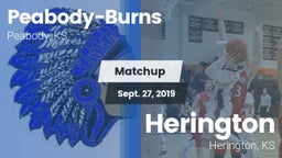 Matchup: Peabody-Burns vs. Herington  2019