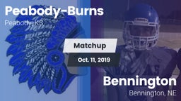 Matchup: Peabody-Burns vs. Bennington  2019