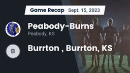 Recap: Peabody-Burns  vs. Burrton , Burrton, KS 2023