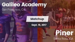 Matchup: Galileo vs. Piner   2017