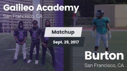 Matchup: Galileo vs. Burton  2017