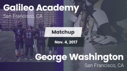 Matchup: Galileo vs. George Washington   2017