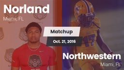 Matchup: Norland vs. Northwestern  2016
