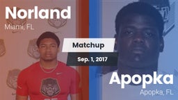 Matchup: Norland vs. Apopka  2017