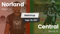 Matchup: Norland vs. Central  2017