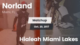 Matchup: Norland vs. Hialeah Miami Lakes 2017