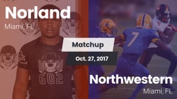 Matchup: Norland vs. Northwestern  2017