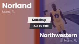 Matchup: Norland vs. Northwestern  2018
