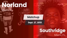 Matchup: Norland vs. Southridge  2019