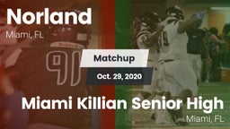 Matchup: Norland vs. Miami Killian Senior High 2020
