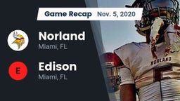 Recap: Norland  vs. Edison  2020