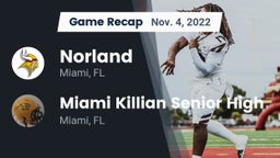 Recap: Norland  vs. Miami Killian Senior High 2022