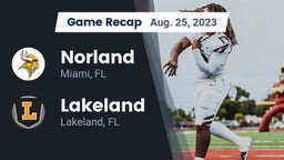 Recap: Norland  vs. Lakeland  2023