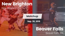 Matchup: New Brighton vs. Beaver Falls  2016