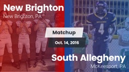 Matchup: New Brighton vs. South Allegheny  2016