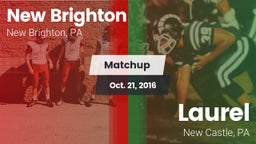 Matchup: New Brighton vs. Laurel  2016