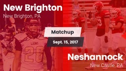 Matchup: New Brighton vs. Neshannock  2017