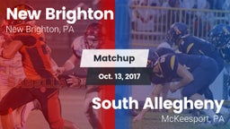 Matchup: New Brighton vs. South Allegheny  2017