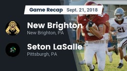 Recap: New Brighton  vs. Seton LaSalle  2018