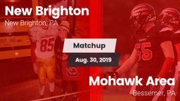 Matchup: New Brighton vs. Mohawk Area  2019