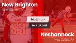 Matchup: New Brighton vs. Neshannock  2019