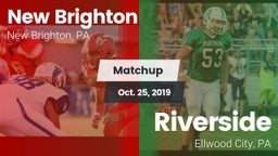 Matchup: New Brighton vs. Riverside  2019