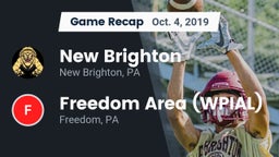 Recap: New Brighton  vs. Freedom Area  (WPIAL) 2019