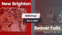 Matchup: New Brighton vs. Beaver Falls  2020