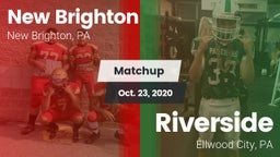 Matchup: New Brighton vs. Riverside  2020