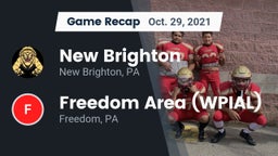 Recap: New Brighton  vs. Freedom Area  (WPIAL) 2021