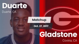 Matchup: Duarte vs. Gladstone  2017