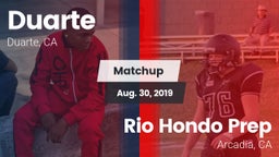 Matchup: Duarte vs. Rio Hondo Prep  2019