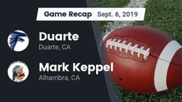 Recap: Duarte  vs. Mark Keppel  2019