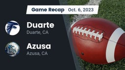 Recap: Duarte  vs. Azusa  2023