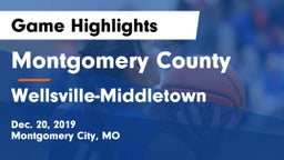 Montgomery County  vs Wellsville-Middletown Game Highlights - Dec. 20, 2019
