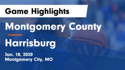 Montgomery County  vs Harrisburg  Game Highlights - Jan. 18, 2020