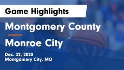 Montgomery County  vs Monroe City  Game Highlights - Dec. 22, 2020