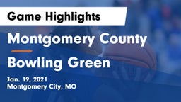 Montgomery County  vs Bowling Green  Game Highlights - Jan. 19, 2021