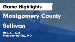 Montgomery County  vs Sullivan  Game Highlights - Nov. 17, 2023