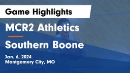 MCR2 Athletics vs Southern Boone  Game Highlights - Jan. 6, 2024
