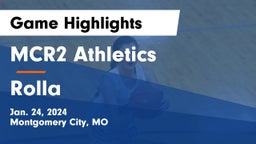 MCR2 Athletics vs Rolla  Game Highlights - Jan. 24, 2024