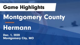 Montgomery County  vs Hermann  Game Highlights - Dec. 1, 2020