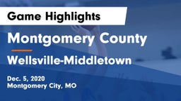 Montgomery County  vs Wellsville-Middletown Game Highlights - Dec. 5, 2020