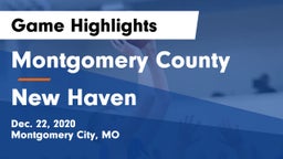 Montgomery County  vs New Haven Game Highlights - Dec. 22, 2020