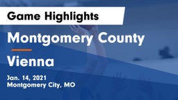 Montgomery County  vs Vienna  Game Highlights - Jan. 14, 2021